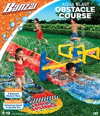 Banzai Aqua Blast Obstacle Course