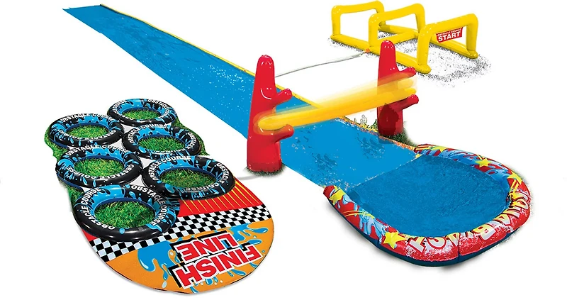 Banzai Aqua Blast Obstacle Course