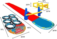 Banzai Aqua Blast Obstacle Course