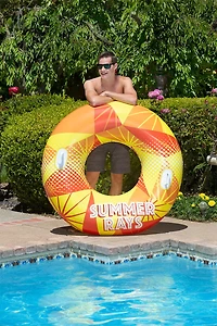 Poolmaster 54 in Summer Rays Sport Pool Float