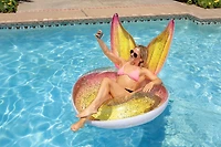 Poolmaster 48 in Glitter Pixie Party Pool Float