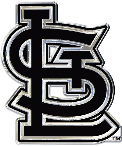 WinCraft St. Louis Cardinals Chrome Free Form Auto Emblem