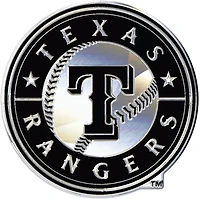 WinCraft Texas Rangers Chrome Free Form Auto Emblem