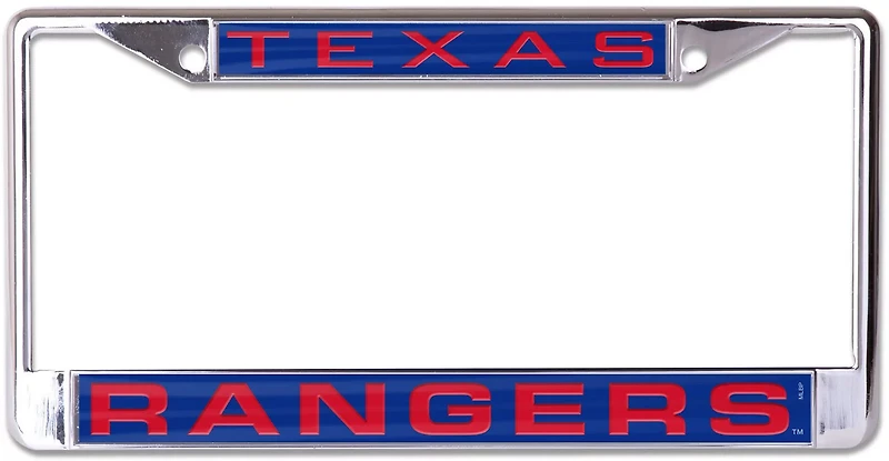 WinCraft Texas Rangers Metal License Plate Frame