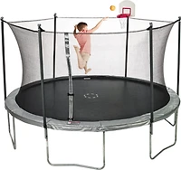 JumpZone 15 ft Trampoline with Enclosure and DunkZone
