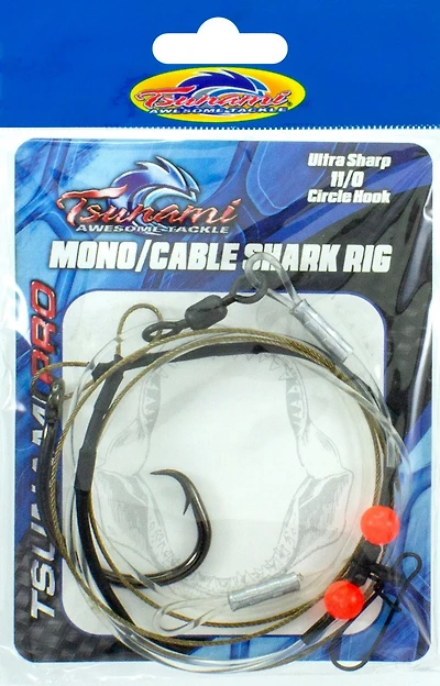 Tsunami Mono Shark Rig 11/0 Circle Hook
