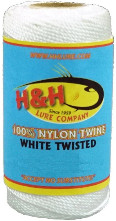 H&H Lure Size 36 1 lb Twisted Nylon Twine