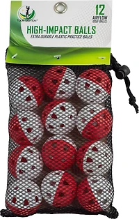 Tour Motion High-Impact Airflow Golf Balls 12-Pack