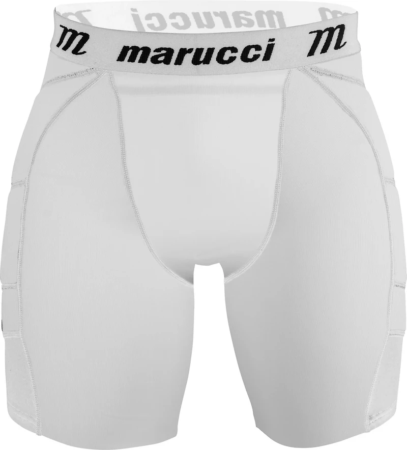 Marucci Men's Padded Fast-Pitch Slider Shorts 6 in