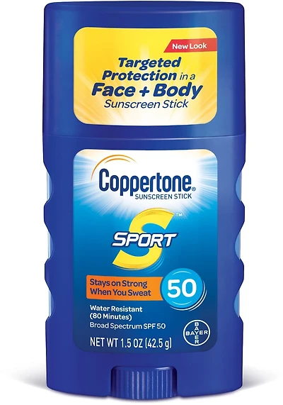 Coppertone Sport SPF 50 Sunscreen Stick