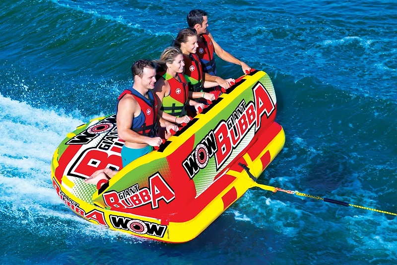 WOW Watersports Giant Bubba 4-Person Inflatable Towable Tube