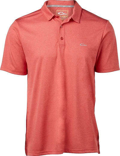 Drake Waterfowl Men's Heathered Polo Shirt
