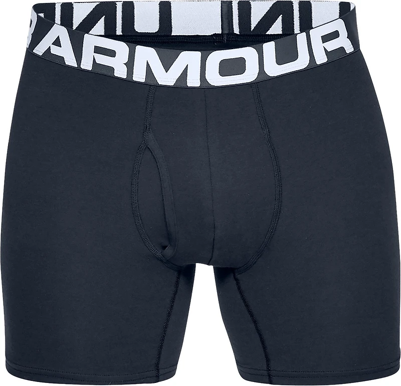 Under Armour Men's Charged Cotton Boxerjock Boxer Briefs 3-Pack