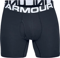 Under Armour Men's Charged Cotton Boxerjock Boxer Briefs 3-Pack