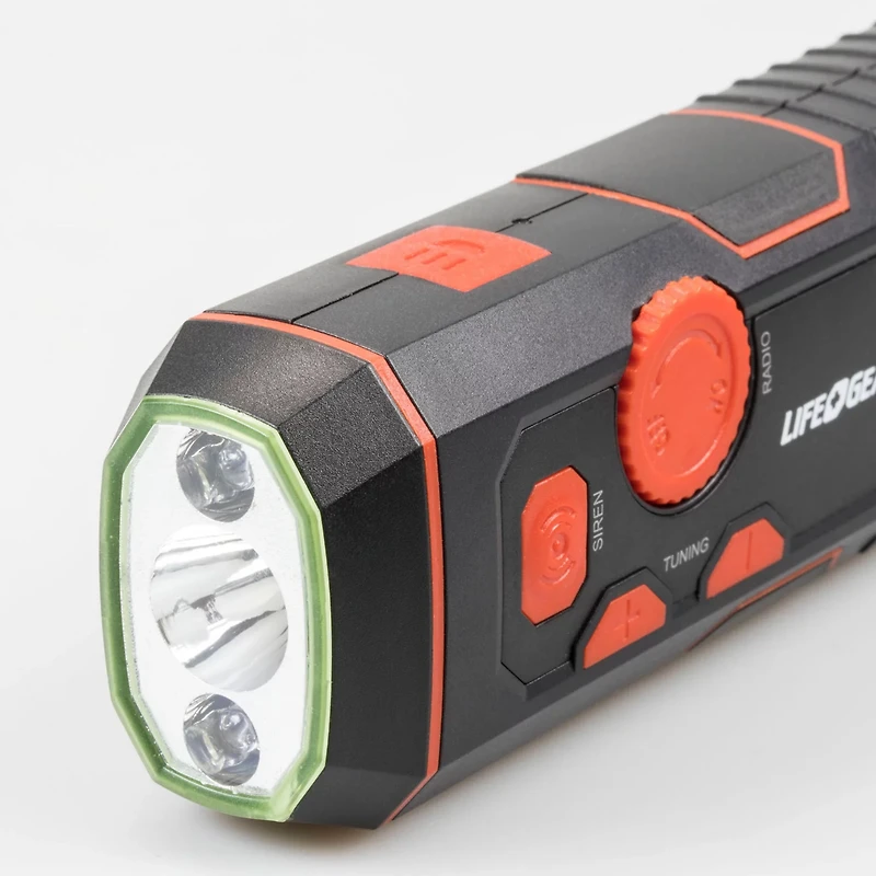 Life Gear Stormproof Crank Radio Light