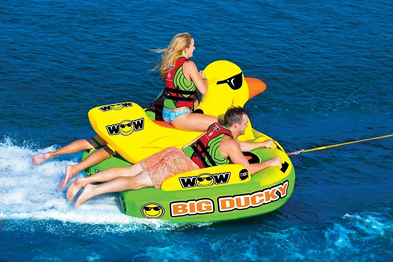 WOW Watersports Big Ducky 3-Person Inflatable Towable Tube