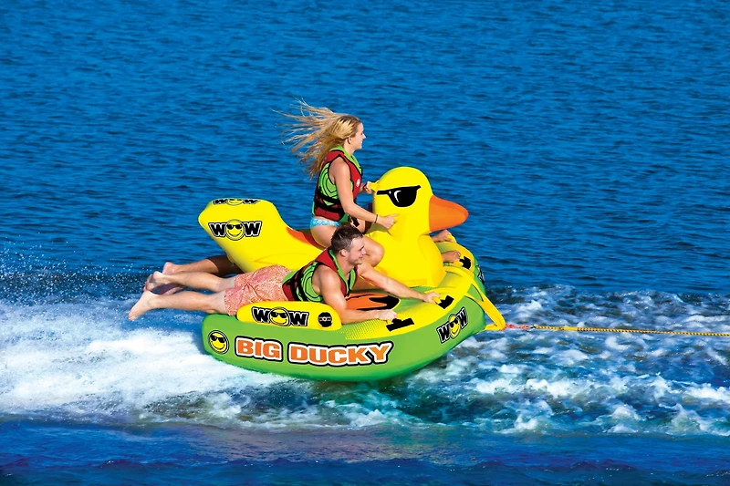 WOW Watersports Big Ducky 3-Person Inflatable Towable Tube