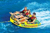 WOW Watersports Macho Combo 3-Person Inflatable Towable Tube