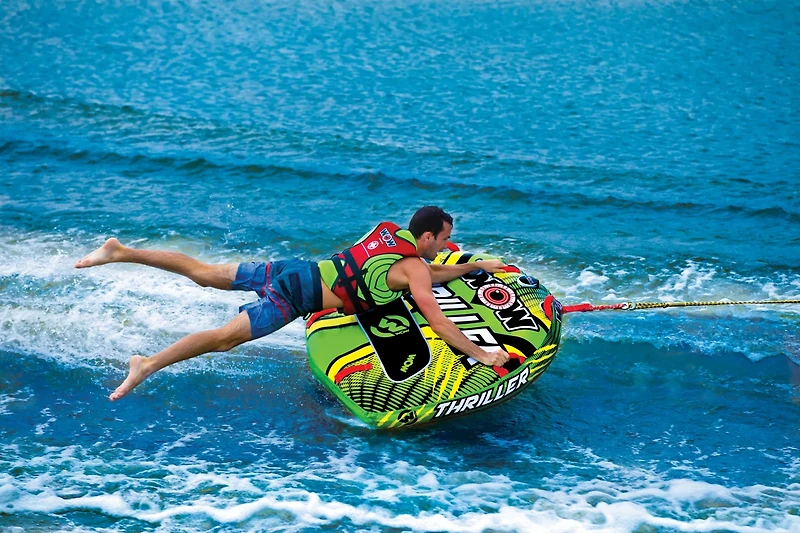 WOW Watersports Thriller 1-Person Inflatable Towable Tube
