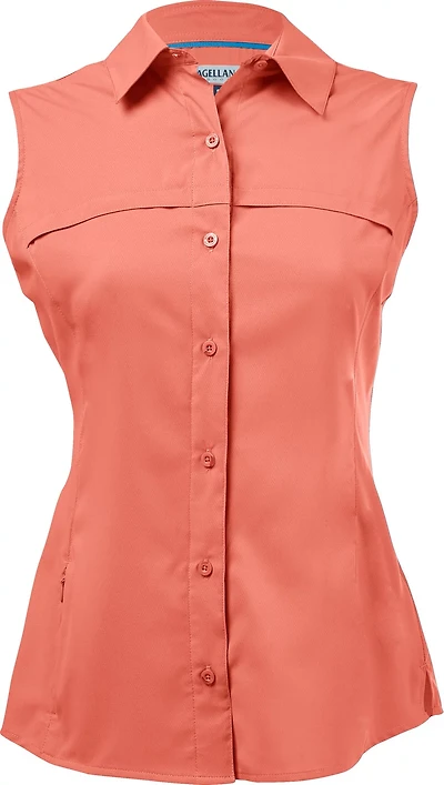 Magellan Outdoors Women's Overcast Sleeveless Fishing Shirt