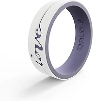QALO Women's Silicone Love Ring