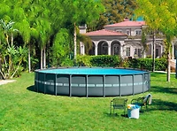 INTEX Ultra XTR 24ft x 52in Round Frame Pool Set