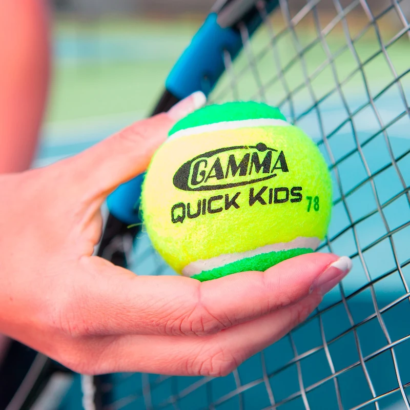 Gamma Quick Kids 78 Youth Tennis Balls Bucket 48-Count