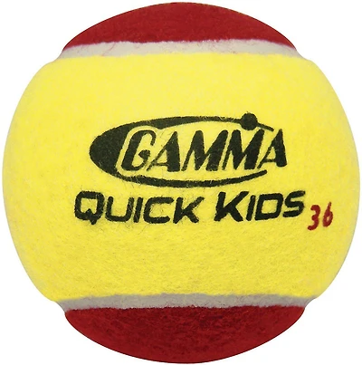 Gamma Quick Kids 36 Youth Tennis Balls 12-Count