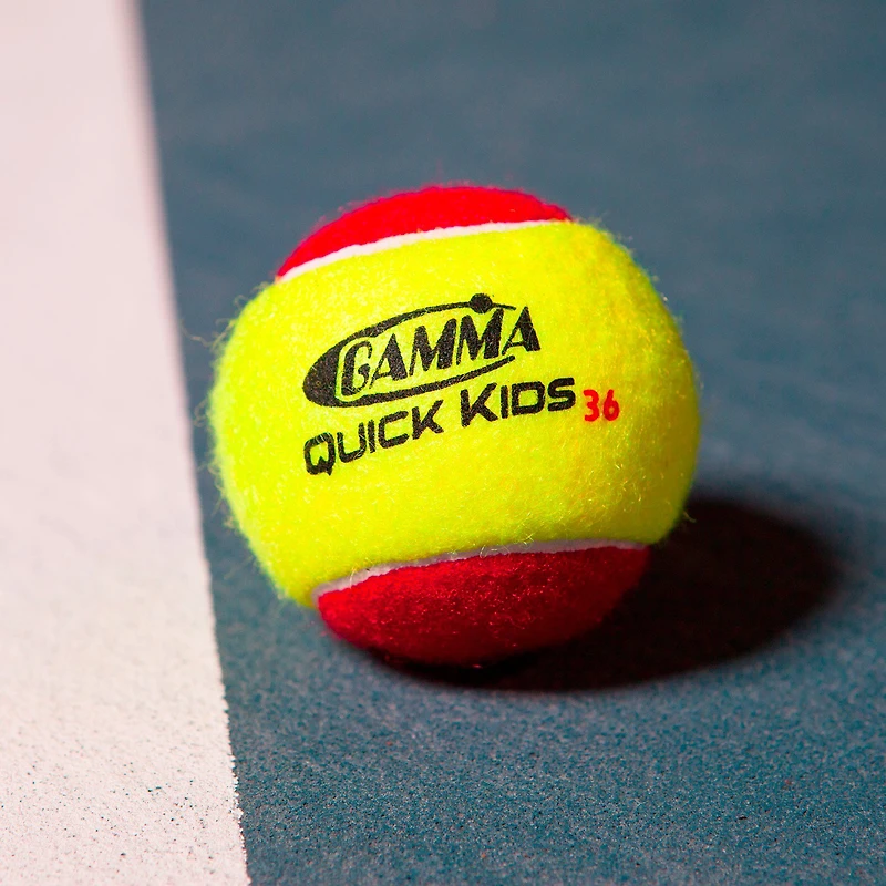 Gamma Quick Kids 36 Youth Tennis Balls 12-Count