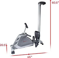 Sunny Health & Fitness SF-RW5854 Magnetic Rowing Machine