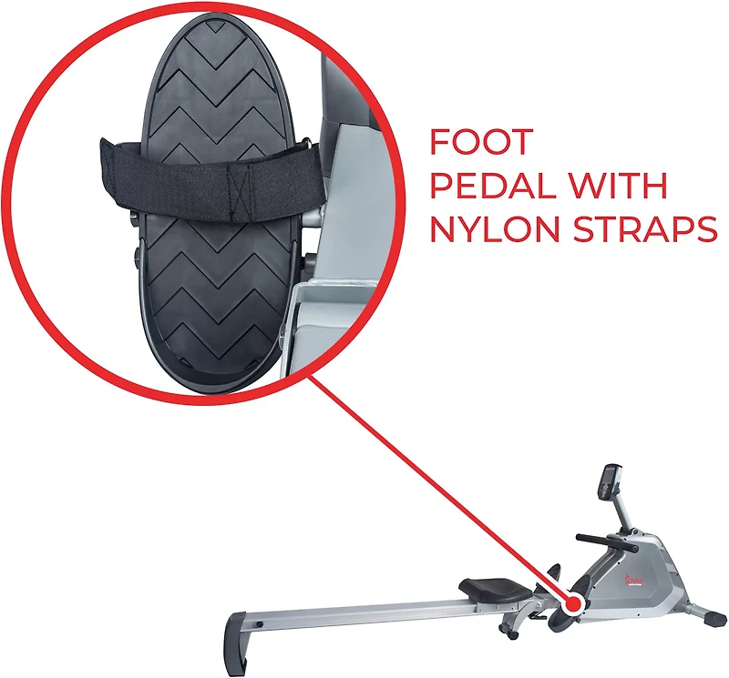 Sunny Health & Fitness SF-RW5854 Magnetic Rowing Machine