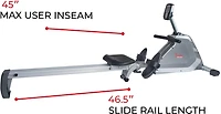 Sunny Health & Fitness SF-RW5854 Magnetic Rowing Machine