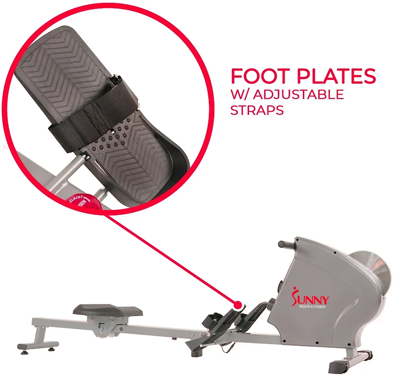 Sunny Health & Fitness Magnetic Flywheel Rowing Machine