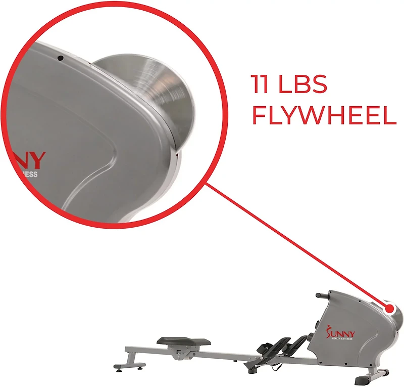 Sunny Health & Fitness Magnetic Flywheel Rowing Machine