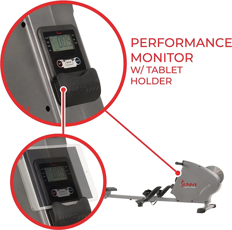 Sunny Health & Fitness Magnetic Flywheel Rowing Machine