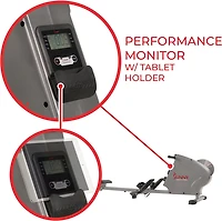 Sunny Health & Fitness Magnetic Flywheel Rowing Machine