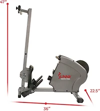 Sunny Health & Fitness Magnetic Flywheel Rowing Machine