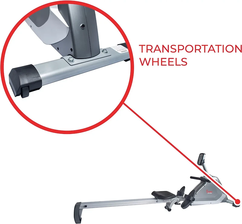 Sunny Health & Fitness SF-RW5854 Magnetic Rowing Machine