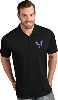 Antigua Men's Charlotte Hornets Tribute Polo Shirt