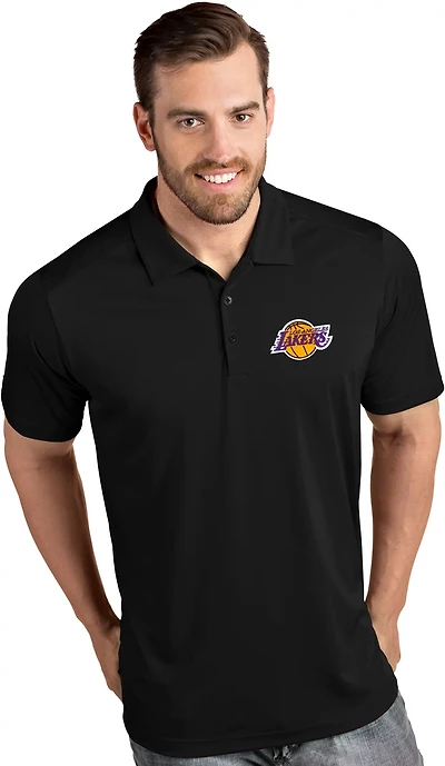 Antigua Men's Los Angeles Lakers Tribute Polo Shirt