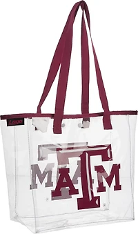Logo Adults' Texas A&M University Stadium Clear Tote