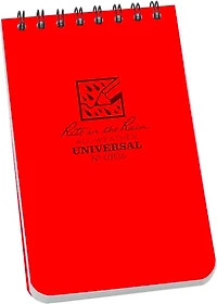 Rite in the Rain Weatherproof Top Spiral Notebook 3in x 5in, Universal Pattern
