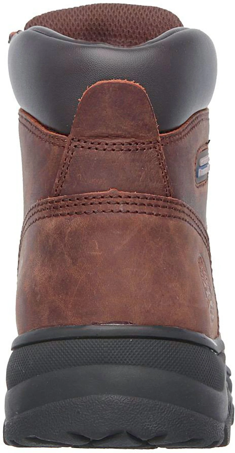 SKECHERS Women's Relaxed Fit Workshire Peril Steel Toe Boots