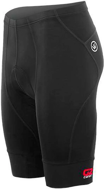 Canari Men's G2 Exert Compression Bike Shorts 10 in