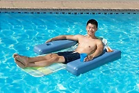 Poolmaster Caribbean Plaid Pool Float Lounge