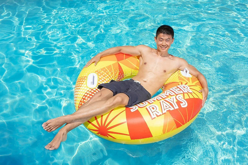 Poolmaster 54 in Summer Rays Sport Pool Float