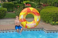 Poolmaster 54 in Summer Rays Sport Pool Float