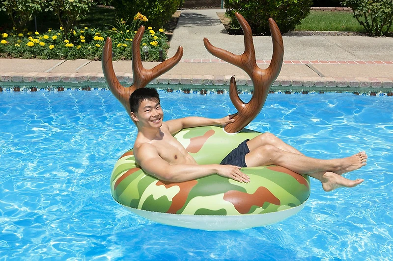 Poolmaster 48 in Camo Party Pool Float