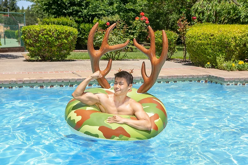 Poolmaster 48 in Camo Party Pool Float