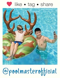 Poolmaster 48 in Camo Party Pool Float